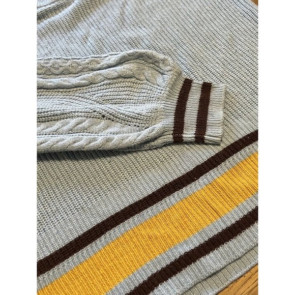 Anthropologie Womens Striped Slouchy Sweater Size Medium Pullover - Picture 4 of 14